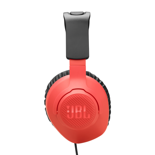 JBL Quantum 100N - Blue / Red - Wired over-ear gaming headset with detachable mic - Right